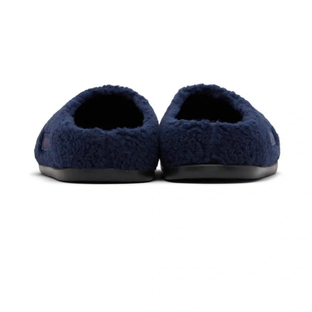 Marni Kids Navy Patch Mule 32